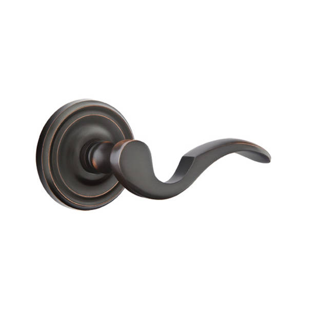 Emtek Saratoga Single Cylinder Handleset with Interior Providence Knob